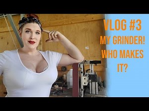 vlog #3: my 2x72 blade making belt grinder! a common question answered, bloom steel?