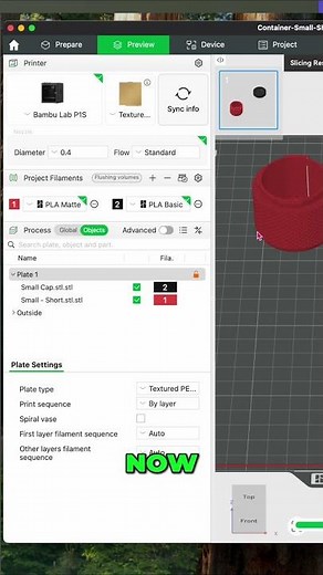 Print Multi-Color Faster on Your Bambu Printer #shorts