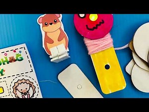 Easy way to make an LED light circuit for kids.