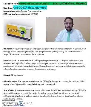 CASODEX® (bicalutamide)- carcinoma of the prostate
