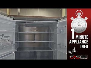 LG LRFXC2606S Refrigerator Review - One Minute Info