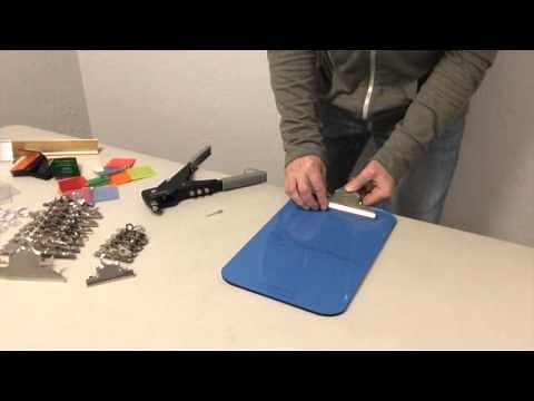 Putting Together an Acrylic Clipboard
