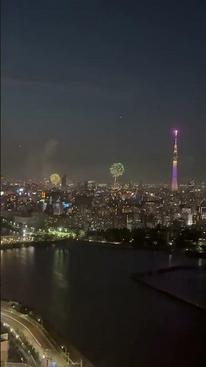 今年も感動！隅田川の夜空を彩る大輪の華 #隅田川花火大会