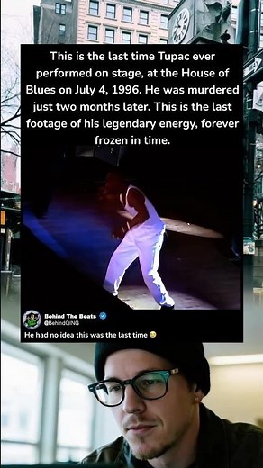 The Last Time Tupac Ever Stepped On A Stage 💔 #Tupac #LivePerformance #rip #timeback2pac