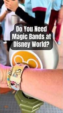 Do You NEED Magic Bands at Disney World??🤨 #magicband #disneyworld #disneytipsandtricks #disneytips