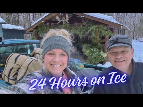 Ice Fishing Overnight – 24 Hour Winter Adventure