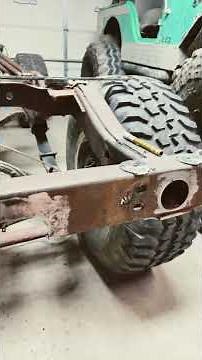 Jeep frame repair