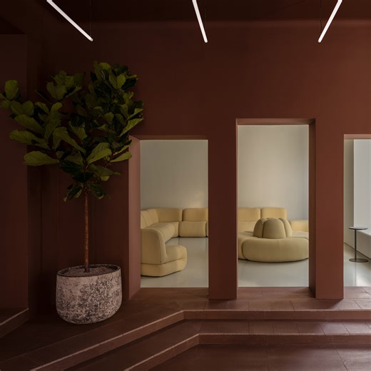 Note Design Studio creates Lammhults showroom in Stockholm