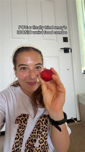 Ratatouille cheese and strawberry — Remy’s iconic food combo reaction