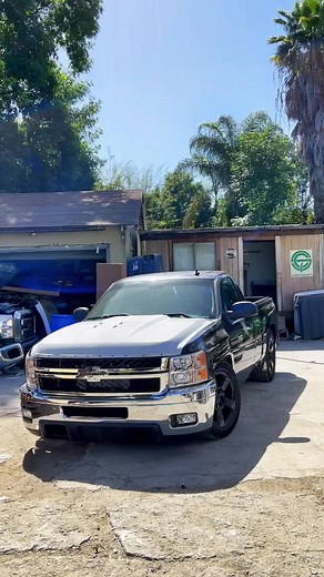 Silverado HD Conversion with ZL1 Hood & 14-18 Rear Bumper by StreetConcept1