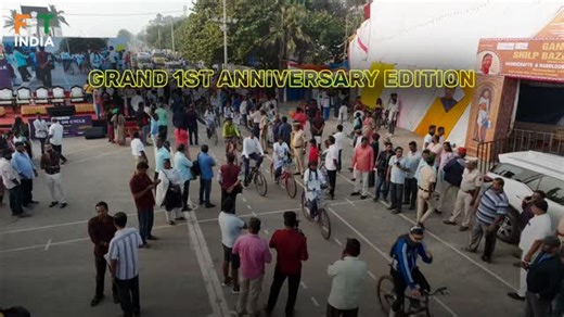 The Grand 1st Anniversary Edition of #SundaysOnCycle celebrated fitness as a shared national responsibility. Graced by Dr. Mansukh Mandviya & other leaders, athletes & citizens riding for fitter Bharat. #FightObesity #Pedal2Fitness #PollutionKaSolution | Fit India Movement