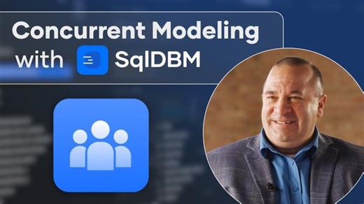Getting started with Concurrent Working - 9 Minute Demo | SqlDBM