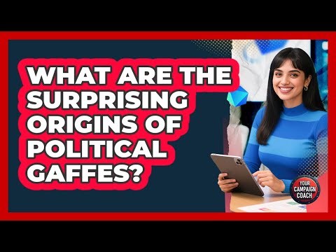 What Are The Surprising Origins Of Political Gaffes? - Your Campaign Coach