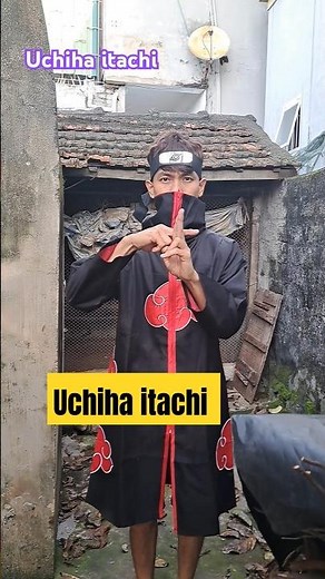 Itachi Akatshuki #itachi #akatsuki #uchiha #cosplay #naruto #thangninja