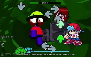 FNF vs Dave and Bambi Cheating expunged remastered