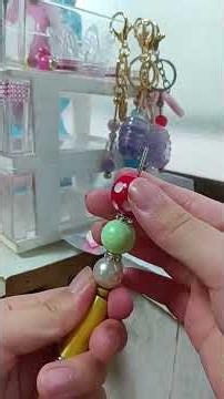 ユニコーンのキラキラビーズでボールペンを作ってみた✨️ #チャンネル登録よろしくお願いします