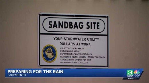 Sacramento residents urged to clear storm drains ahead of rain hitting the valley