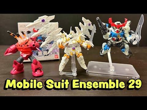 Mobile Suit Ensemble 29 Full Set Review