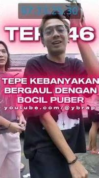 MOMENT KETIKA TEPE KEBANYAKAN PERGAUL DENGAN BOCIL PUBER ❗❗ 😂🤣