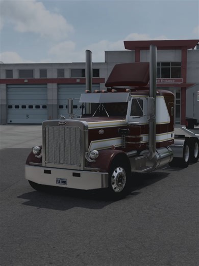 Exploring the Peterbilt 359 EXHD in American Truck Simulator