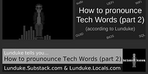 How to Pronounce Tech Words (part 2)