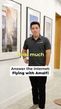 We answered the internet’s most asked questions about private aviation. #FlyAmalfi #PrivateJet