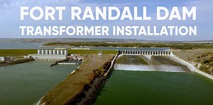 Work is underway at our Fort Randall Project in Pickstown, South Dakota! October 11, 2023, the U.S. Army Corps of Engineers, Omaha District's contract partner Koontz Electric Company, Inc. installed the last of four new three-phase generator step-up transformers. This modernization and necessary upgrade is expected to increase the energy capacity at the dam from 320 megawatts to 400 megawatts, or a power increase from approximately 167,000 homes to 209,000 annually. GSU transformers serve as the