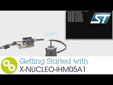 Getting started with Bipolar Stepper Motor Driver ARM MBED IDE (X-NUCLEO-IHM05A1)