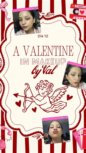 Val Rueda Santana - Beauty 💋 | Capítulo 12 💄💌: Cherry mood activated. 🍒💘 A Valentine in Makeup by Val. ‼️💁🏻‍♀️ #valentinesday #diadesanvalentin #makeup #beauty #mood | Instagram