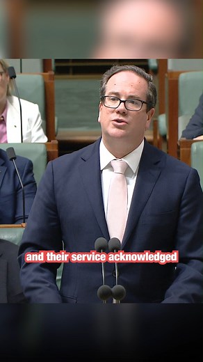Today I provided the Parliament with an update on the Government’s work in response to the Royal Commission into Defence and Veteran Suicide. | Matt Keogh