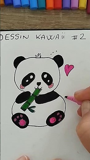 J'apprends le dessin kawaii en 30 jours🐼✨ JOUR 2