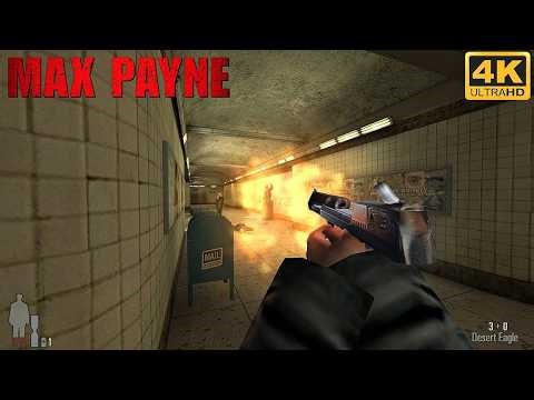 8K Max Payne in First person Mod