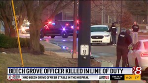 Beech Grove officer killed, suspect in custody