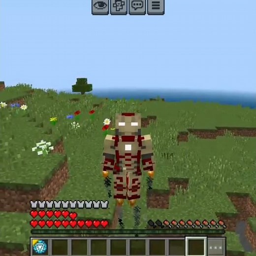 BEST IRONMAN ADDON ADDON FOR MCPE/BEDROCK | minecraft iron man mod |