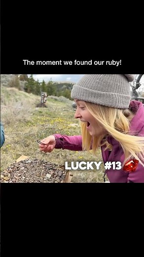 We were in disbelief!! Sapphire hunt success in Montana 💎⛏️