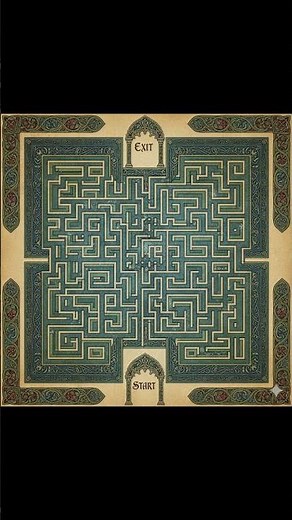 Play this beautiful labyrinth game – find the exit!