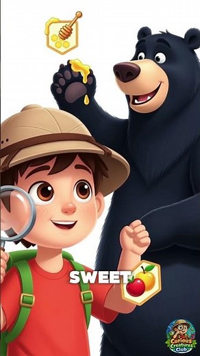 American Black Bear Facts 🐻 | Fun & Fast Animal Facts #blackbear #animalfacts #wildlife