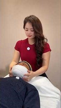 Shave & Face Massage ASMR 😱|| #asmr #asmrvideo #asmrsounds #massage #shorts #shortvideo #ytshorts ||