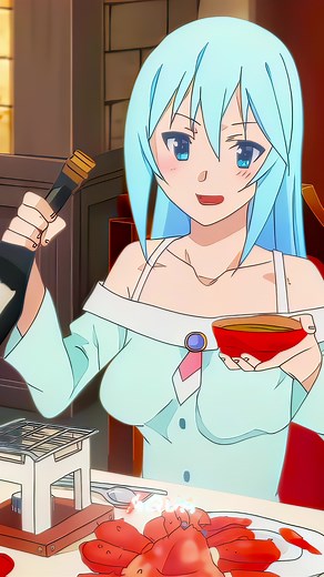 Aqua 😍 #anime #aqua #konosuba #fyp | Konosuba