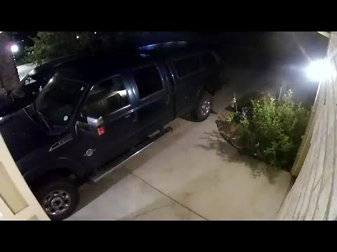 Web Extra: Chris Watts Pulls Into Driveway