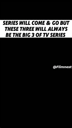flimnestt on Instagram: "“Series will come and go… but legends don’t.” Trends fade, algorithms change, and new shows chase hype — yet some stories permanently redefine television. These three didn’t just dominate ratings; they shaped culture, conversations, and an entire era of TV. 📺 The eternal Big 3 of television: • Game of Thrones — scale, shock, and spectacle • Breaking Bad — character-driven perfection • The Walking Dead — longevity, emotion, and global fandom Why they last: Because they w
