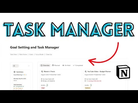 This Notion Task Manager Changed EVERYTHING 🚀 | Formula + Button Secrets Inside!