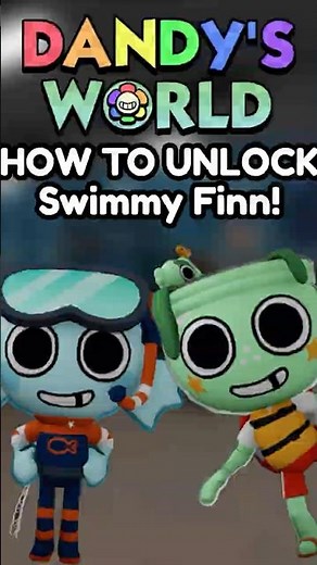How to get the new Swimmy Finn skin #dandysworld #roblox #tutorial