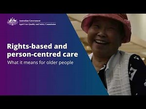 Right-based and person-centred care - what it means for older people