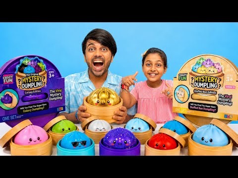 Unboxing most viral squishy dumplings 😍