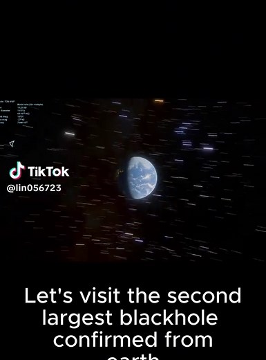 Visiting Ton 618 #blackhole #universe #space #earth | Black Hole