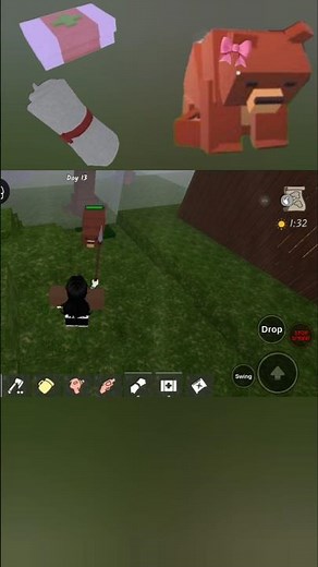 Jenna 🙋‍♀️ VS Angry Bear 🐻 #roblox #robloxshorts