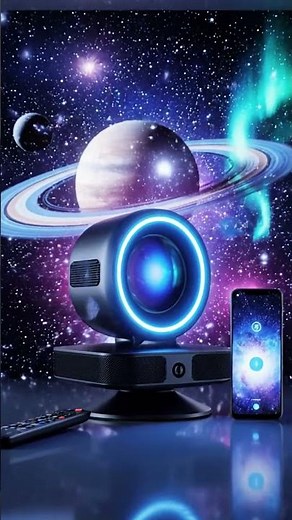 3D Galaxy Projector Review | Bluetooth Speaker Starry Night Light for Bedroom & Home Decor
