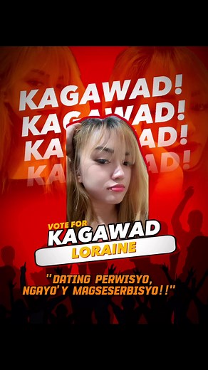 VOTE WISELY! 🤣 | Loraine Alalay
