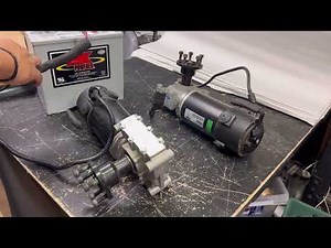 Invacare TDX SP Motor Bench Test #1217-1218